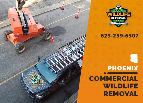 Commercial Wildlife Removal truck in Phoenix