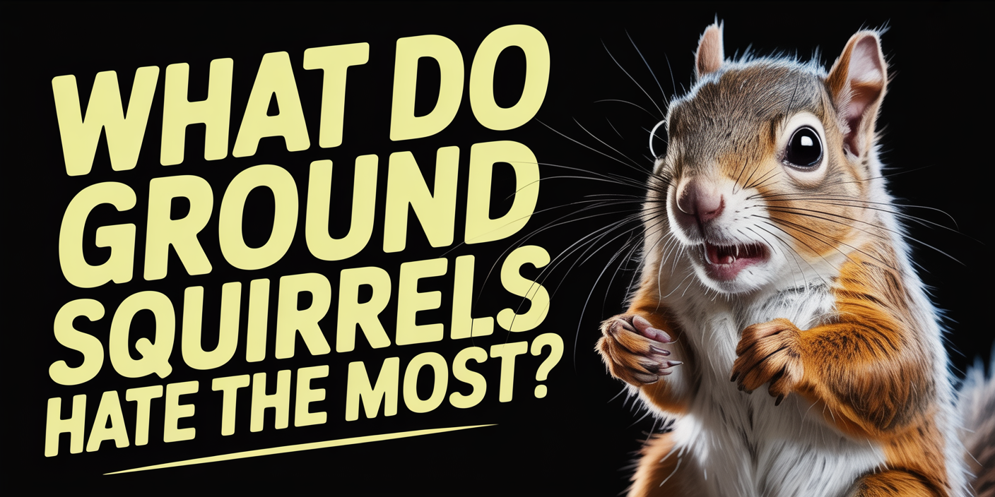 What Do Ground Squirrels Hate the Most? Smart Ways to Keep Squirrels Away