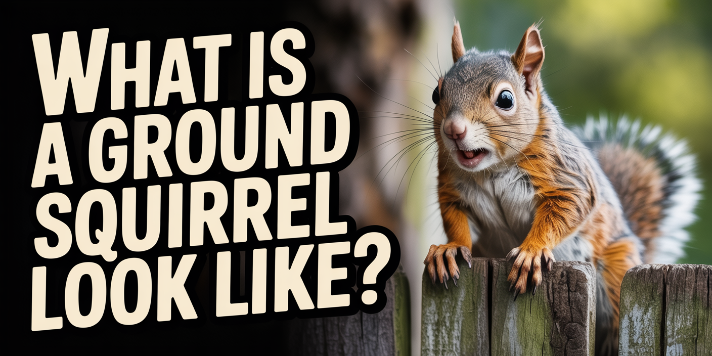 What Is a Ground Squirrel Look Like? Key Features to Help You Spot One Fast