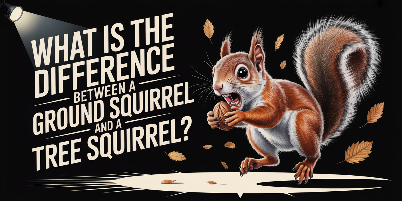 What Is the Difference Between a Ground Squirrel and a Tree Squirrel?