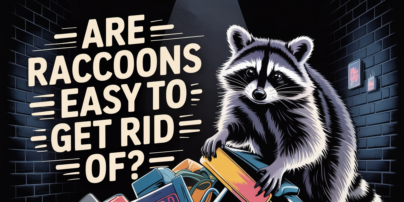 Are Raccoons Easy to Get Rid Of?