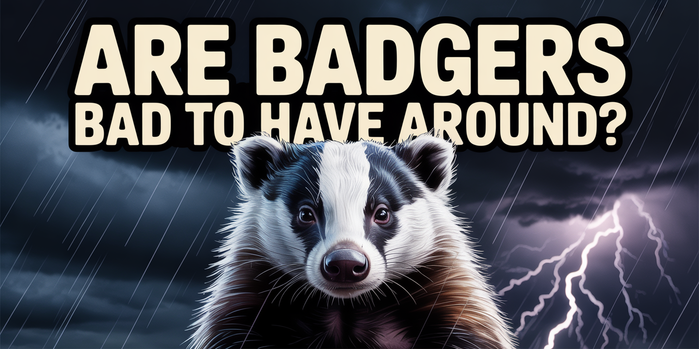 Are Badgers Bad to Have Around?