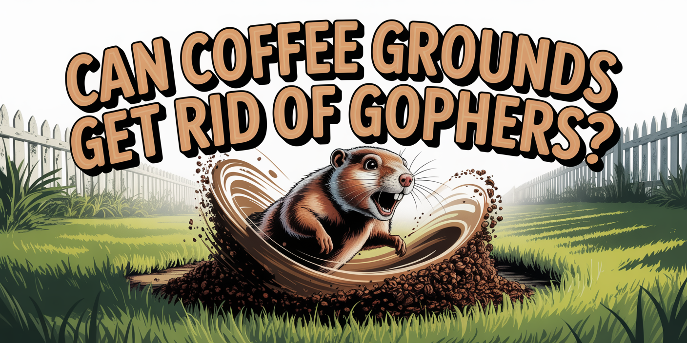 Can Coffee Grounds Get Rid of Gophers?