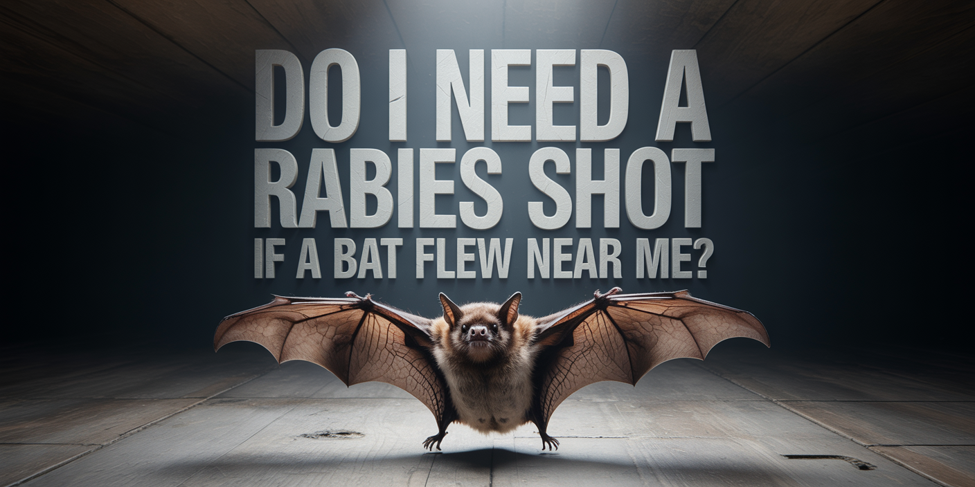 Do I Need a Rabies Shot If a Bat Flew Near Me?