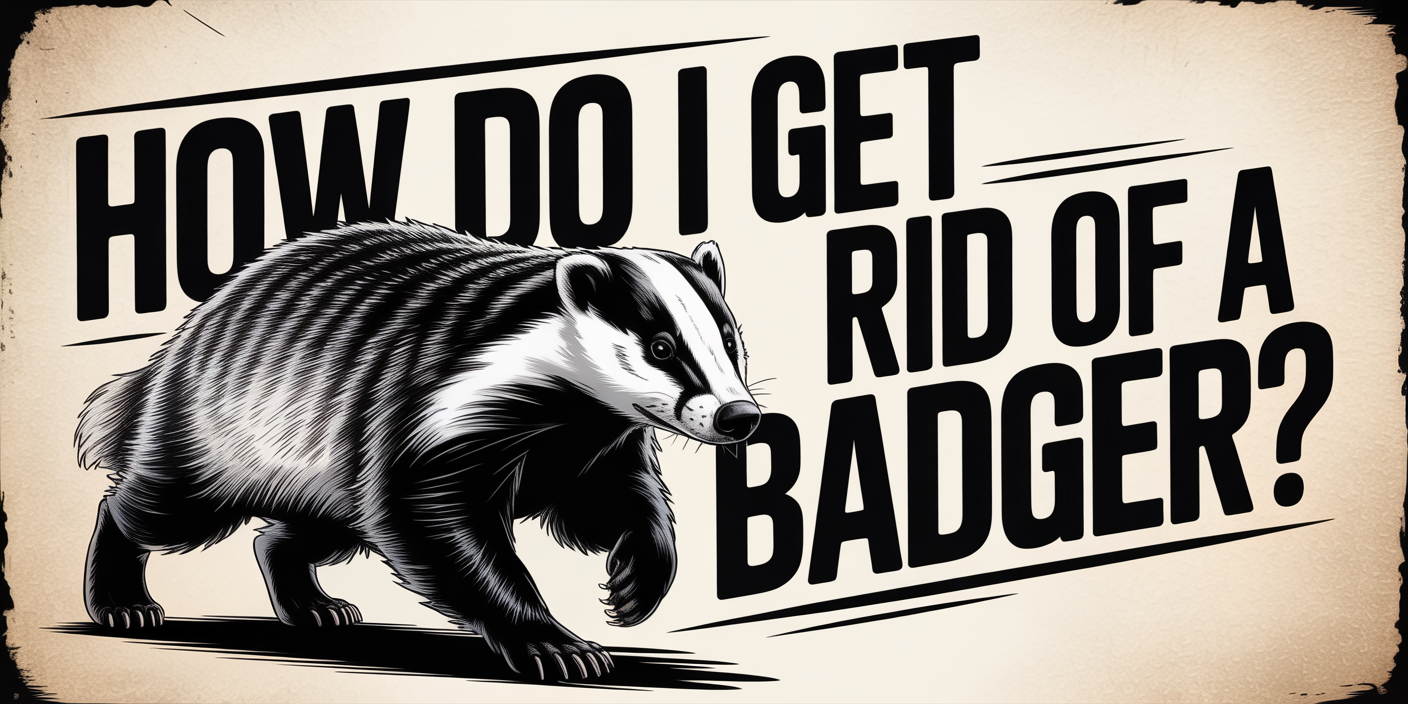 How Do I Get Rid of a Badger? Here’s What Actually Works