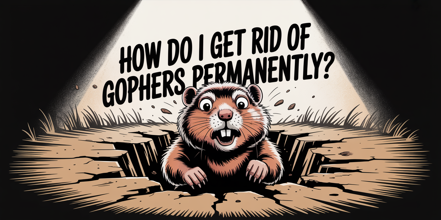 How Do I Get Rid of Gophers Permanently? Smart Ways to Get Rid of Them for Good