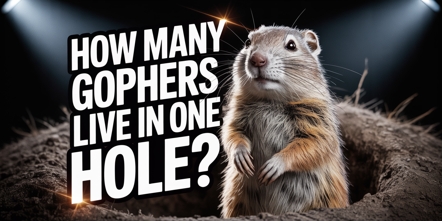 How Many Gophers Live in One Hole?