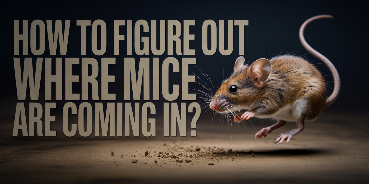 How to Figure Out Where Mice Are Coming In?