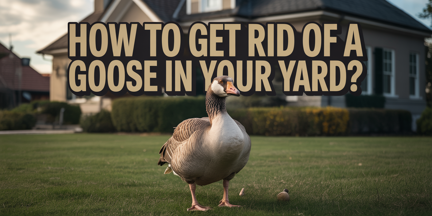 How to Get Rid of a Goose in Your Yard?