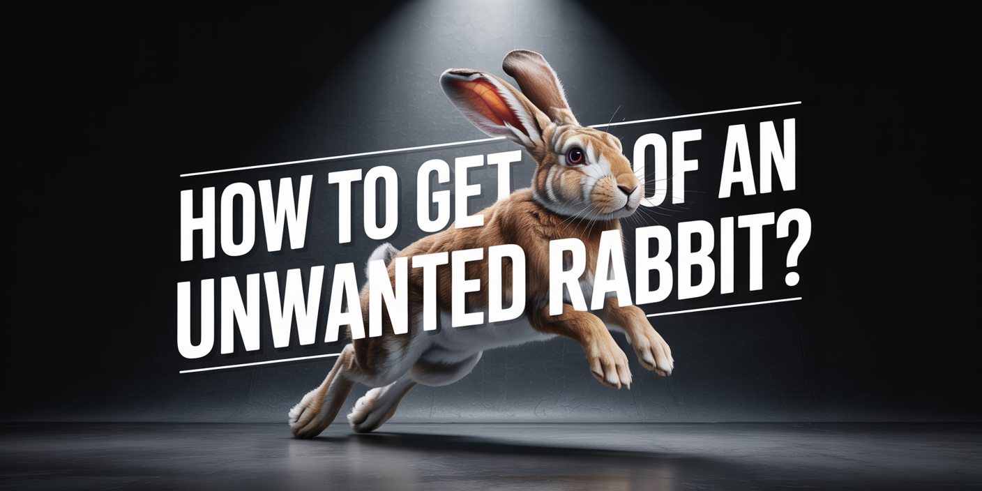 How to get rid of an unwanted rabbit?