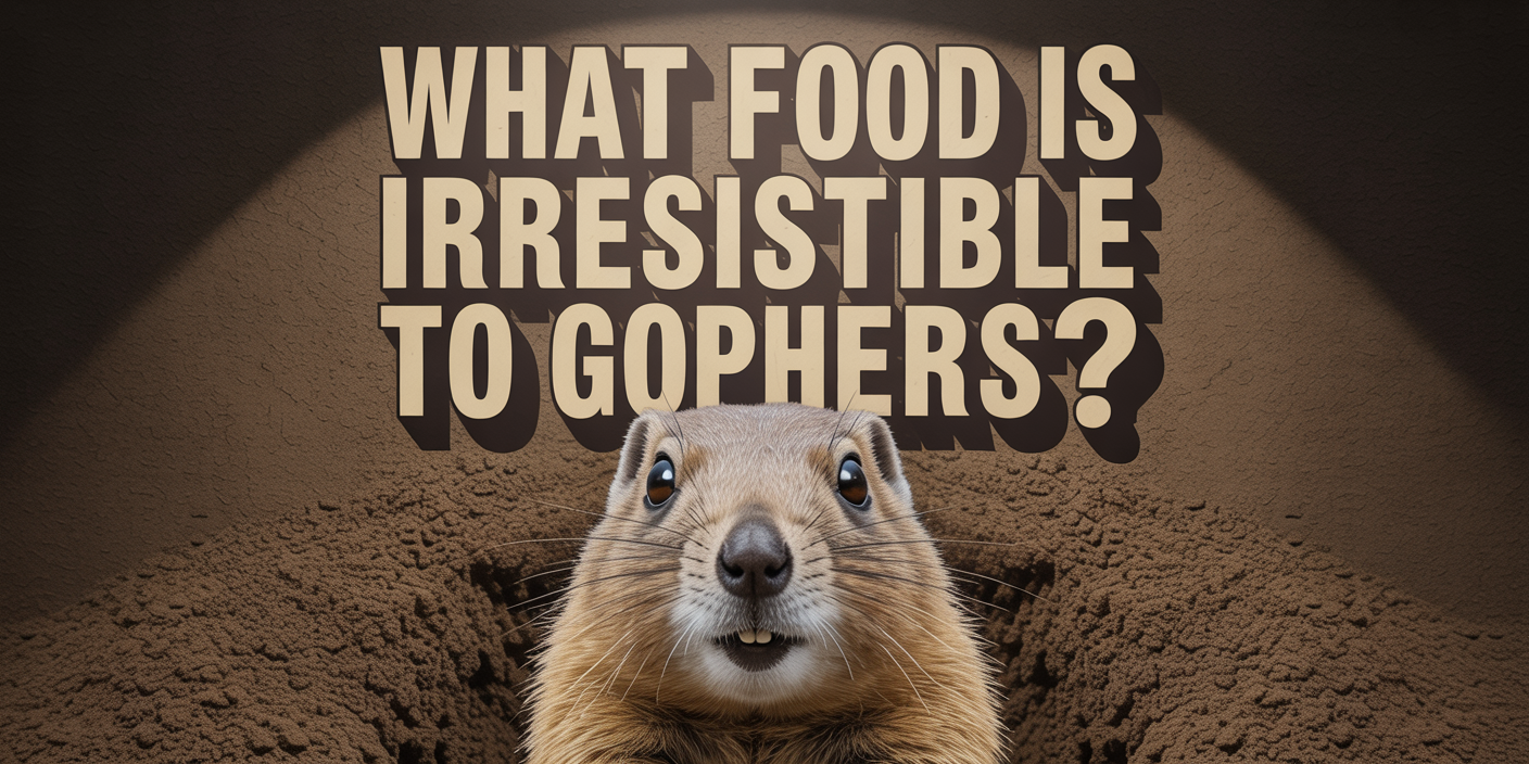 What Food Is Irresistible to Gophers?