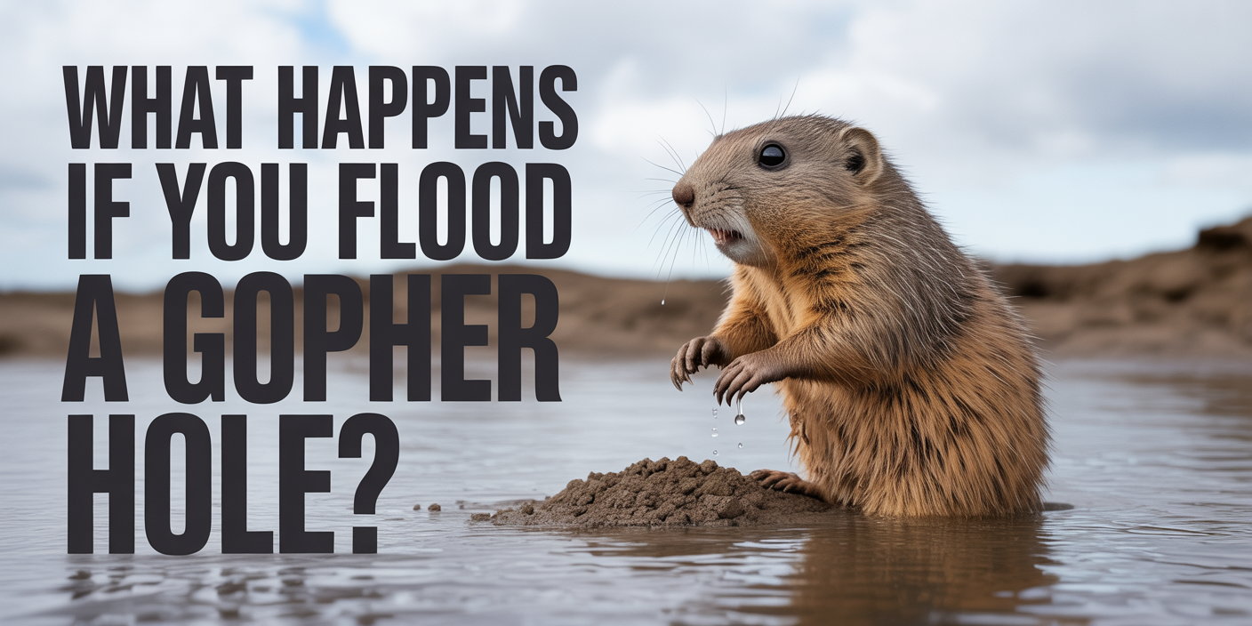 What Happens If You Flood a Gopher Hole?
