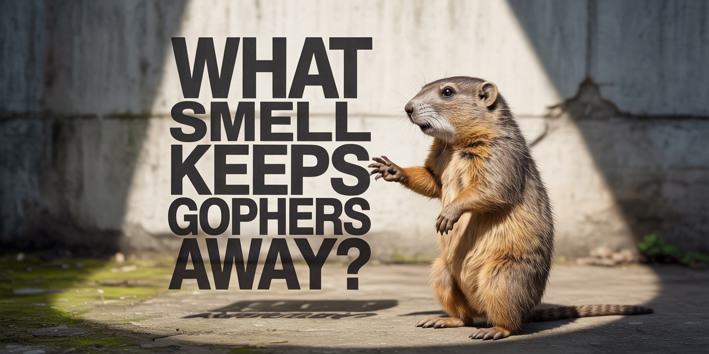 What Smell Keeps Gophers Away?