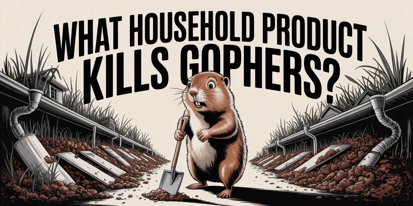 What Household Products Kills Gophers?