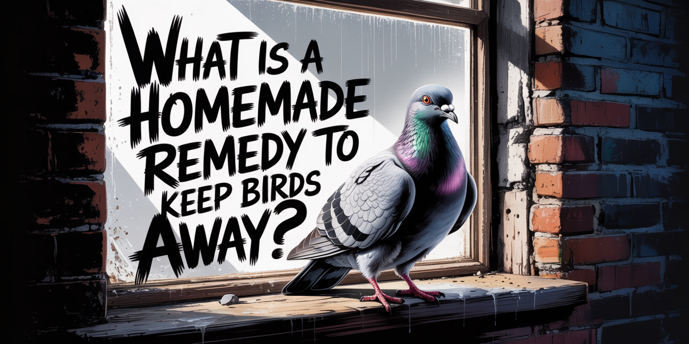 What Is a Homemade Remedy to Keep Birds Away?
