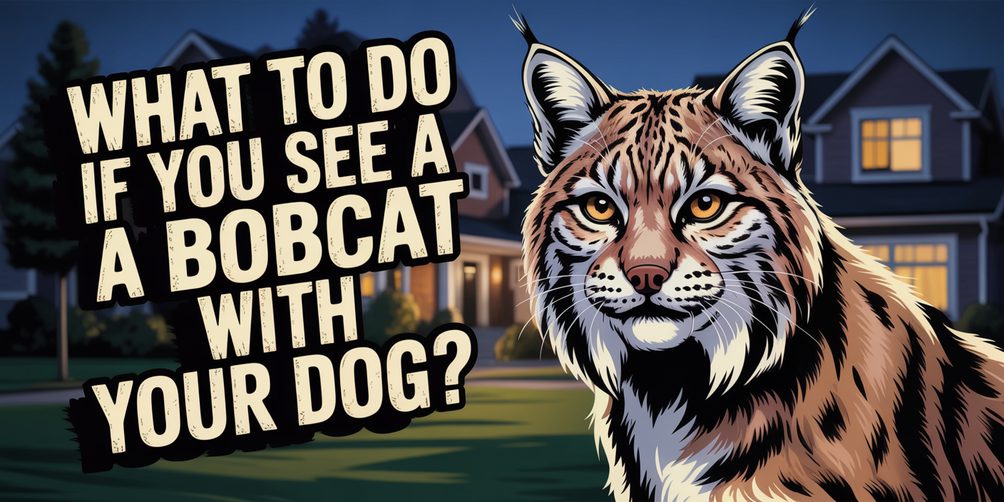 What to Do if You See a Bobcat With Your Dog?