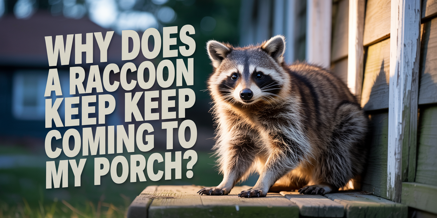 Why Does a Raccoon Keep Coming to My Porch?